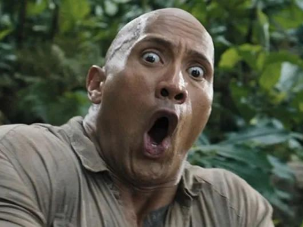 The Rock perfect face ! 😯 #therock