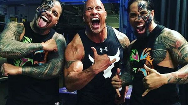 The Rock and Usos