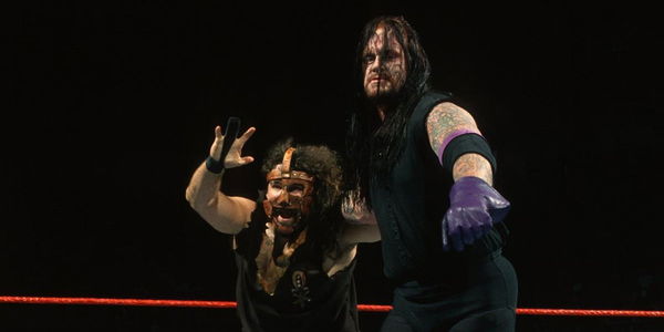 People Did Not Expect..”: The Undertaker Recalls Getting Thrilled by the  Crowd Pop When He Raised His Hand Out in “Buried Alive” Match Against  Mankind - EssentiallySports