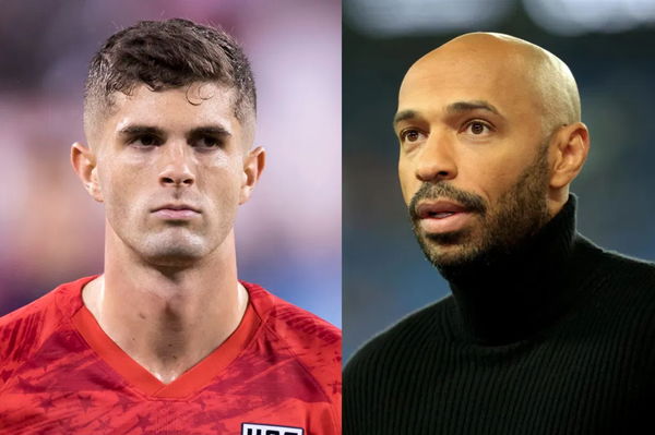 Thierry Henry and Christian Pulisic