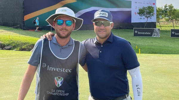 Thriston Lawrence Caddie Theunis Bezuidenhout