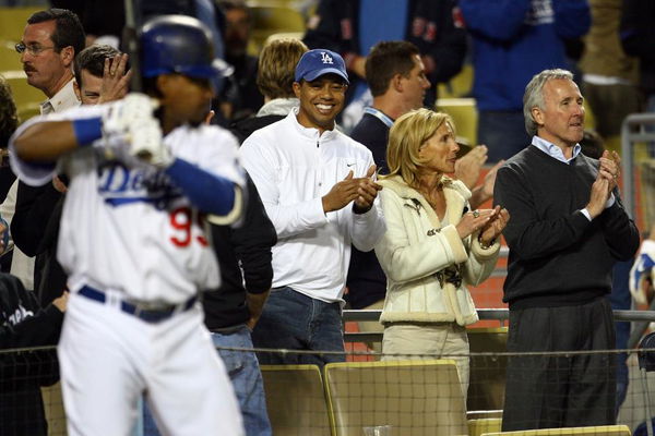 Tiger Woods Dodgers