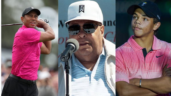 Tiger Woods Earl Woods Charlie Woods