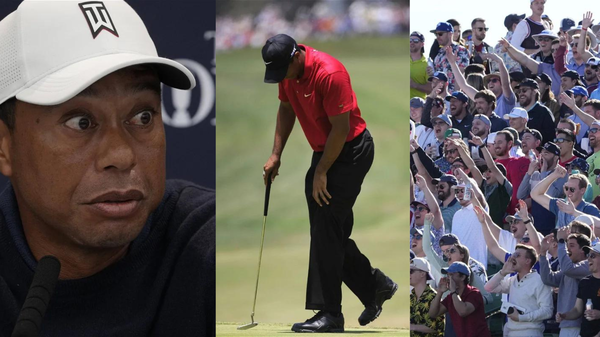 Tiger Woods Fans Collage