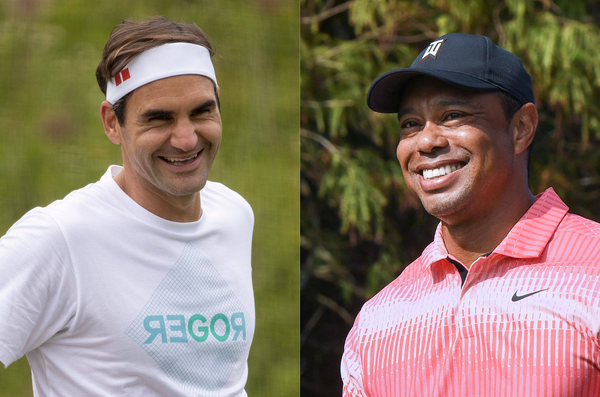 Tiger Woods Roger Federer