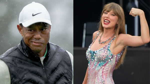 Tiger Woods Taylor Swift Collage