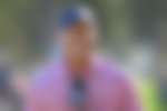 Tiger Woods smiling
