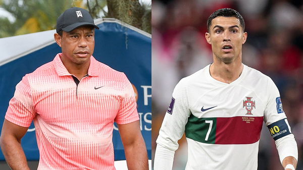 Tiger Woods and Cristiano Ronaldo