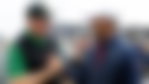 Tiger Woods and Ernie Els at Presidents Cup