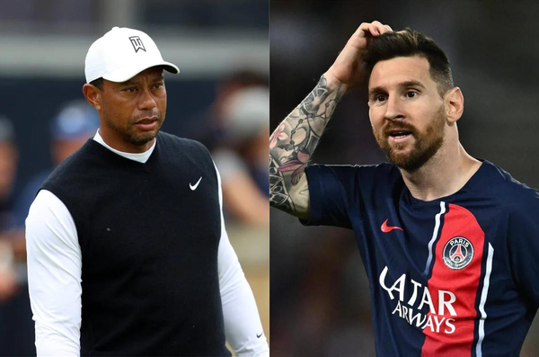 Tiger Woods and Lionel Messi