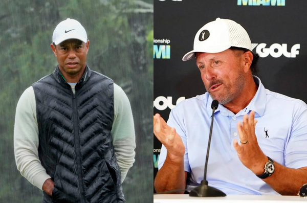 Tiger Woods and Phil Mickelson