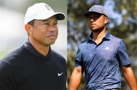 Tiger Woods and Xander Schauffele
