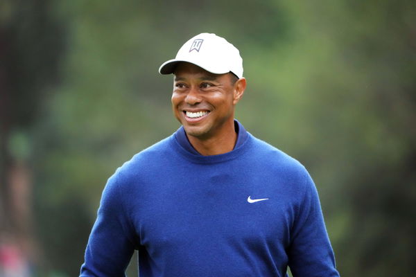 PGA, Golf Herren The Masters &#8211; Practice Round Apr 3, 2023; Augusta, Georgia, USA; Tiger Woods walks down the no. 10 fair