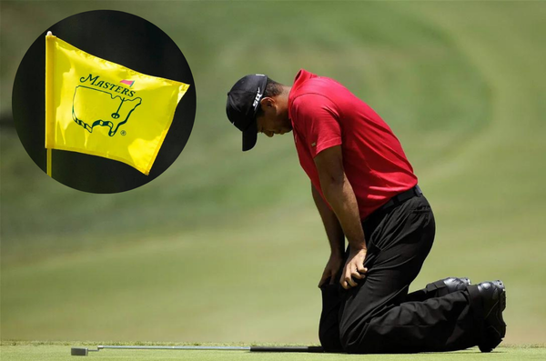 Tiger Woods &#038; the Masters Flag Collage