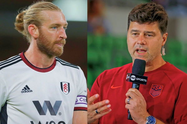 Tim Ream and Mauricio Pochettino