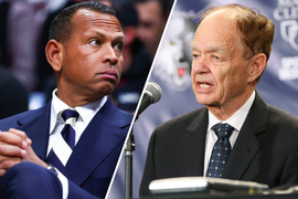 Alex Rodriguez and Glen Taylor
