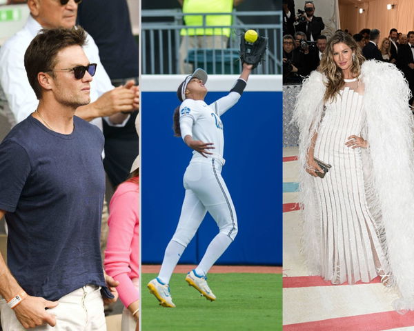 Tom Brady, Maya and Gisele Bundchen