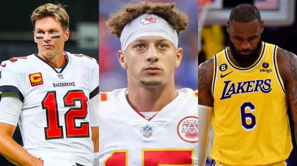 Tom Brady, Patrick Mahomes, LeBron James