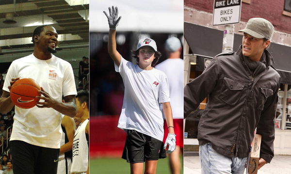 Tom Brady, Son Jack &#038; Kevin Durant