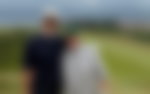 Tom Brady with his father