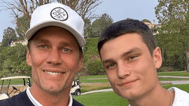 Tom Brady with son Jack