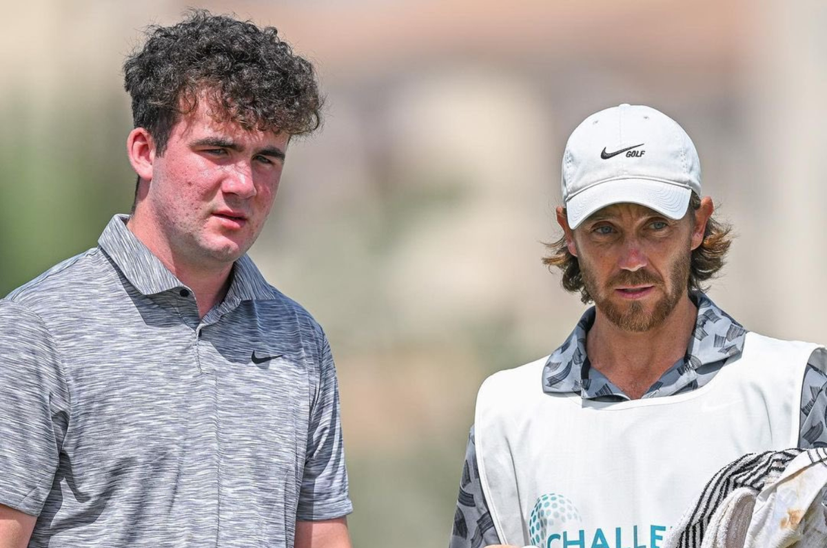 Gorgeous Tommy Fleetwood Put Commentator Straight After Wag Comment On Wife With 23-year Age Gap Photo in HD Gorgeous Tommy Fleetwood Put Commentator Straight After Wag Comment On Wife With 23-year Age Gap Photo in HD