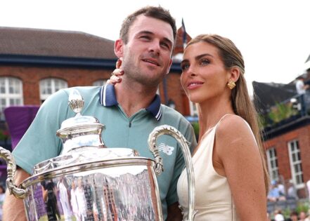 Tommy Paul with girlfriend