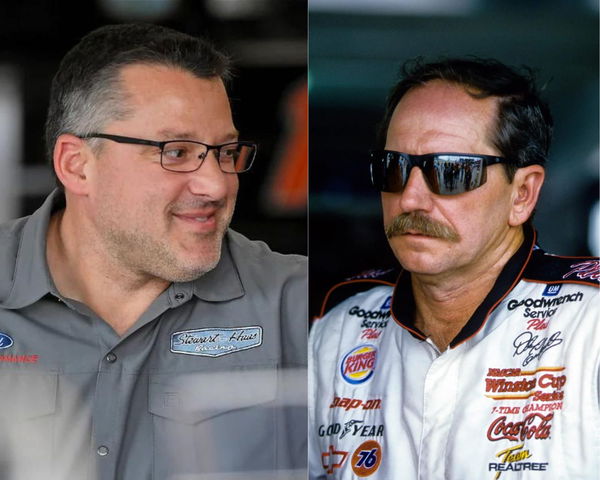 Tony Stewart, Dale Earnhardt Sr.