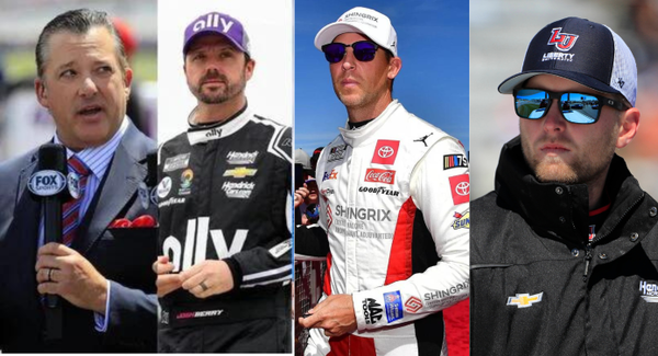 Tony Stewart, Josh Berry, Denny Hamlin &#038; William Byron