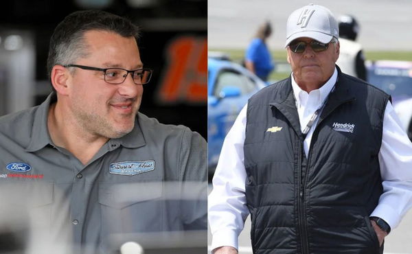 Tony Stewart and Rick Hendrick