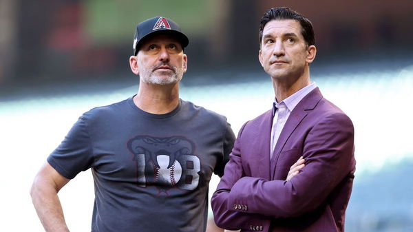 Torey Lovullo and Mike Hazen