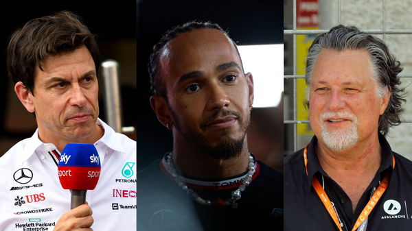 Toto Wolff, Lewis Hamilton &#038; Michael Andretti