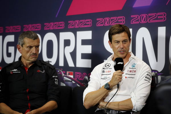 Formula 1 2023: Singapore GP MARINA BAY STREET CIRCUIT, SINGAPORE &#8211; SEPTEMBER 15: Guenther Steiner, Team Principal, Haas