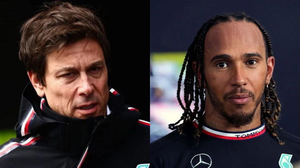 Toto Wolff and Lewis Hamiton