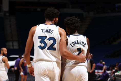 Karl Anthony Towns Minnesota Timberwolves 2019-2020 City Edition