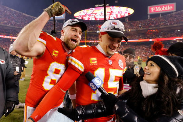 Long time coming': Travis Kelce electrifies stage at Super Bowl