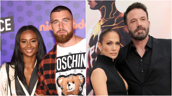 Travis Kelce Kayla Nicole Jennifer Lopez Ben Affleck