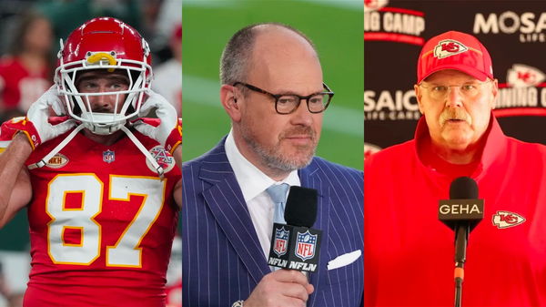 Travis Kelce, Rich Eisen, Andy Reid