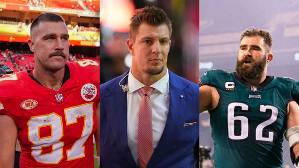 Travis Kelce, Rob Gronkowski, Jason Kelce