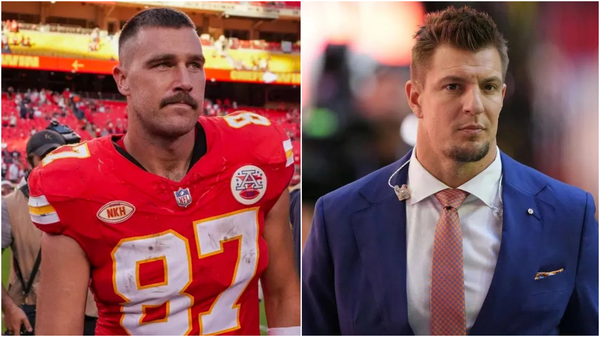 Travis Kelce Rob Gronkowski