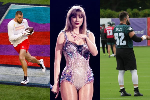 Travis Kelce Taylor Swift Jason Kelce Imago