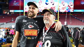 Travis Kelce and Ed Kelce