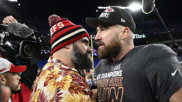 Travis Kelce and Jason Kelce 1