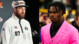 Travis Kelce and Travis Hunter source, IG