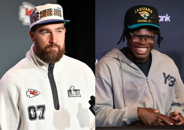 Travis Kelce and Travis Hunter