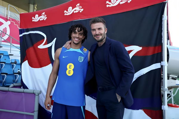 Trent Alexander Arnold and David Beckham