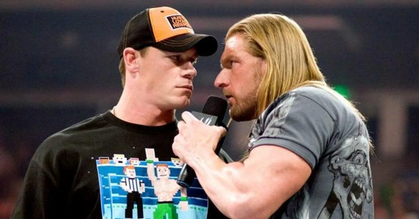 Triple H John Cena