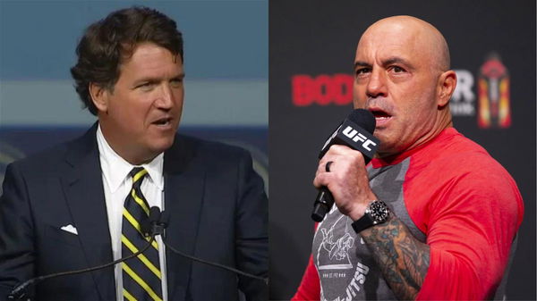 Tucker Carlson and Joe Rogan