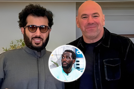 Turki Alalshikh, Dana White, Terence Crawford