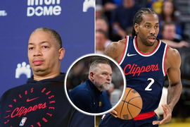Ty Lue-Michael Malone-Kawhi Leonard FI